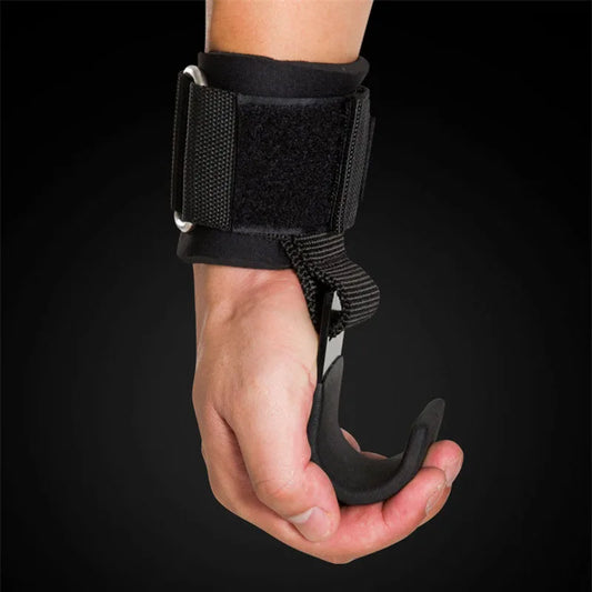 Weight Lifting-Hook Hand-Bar Wrist Straps